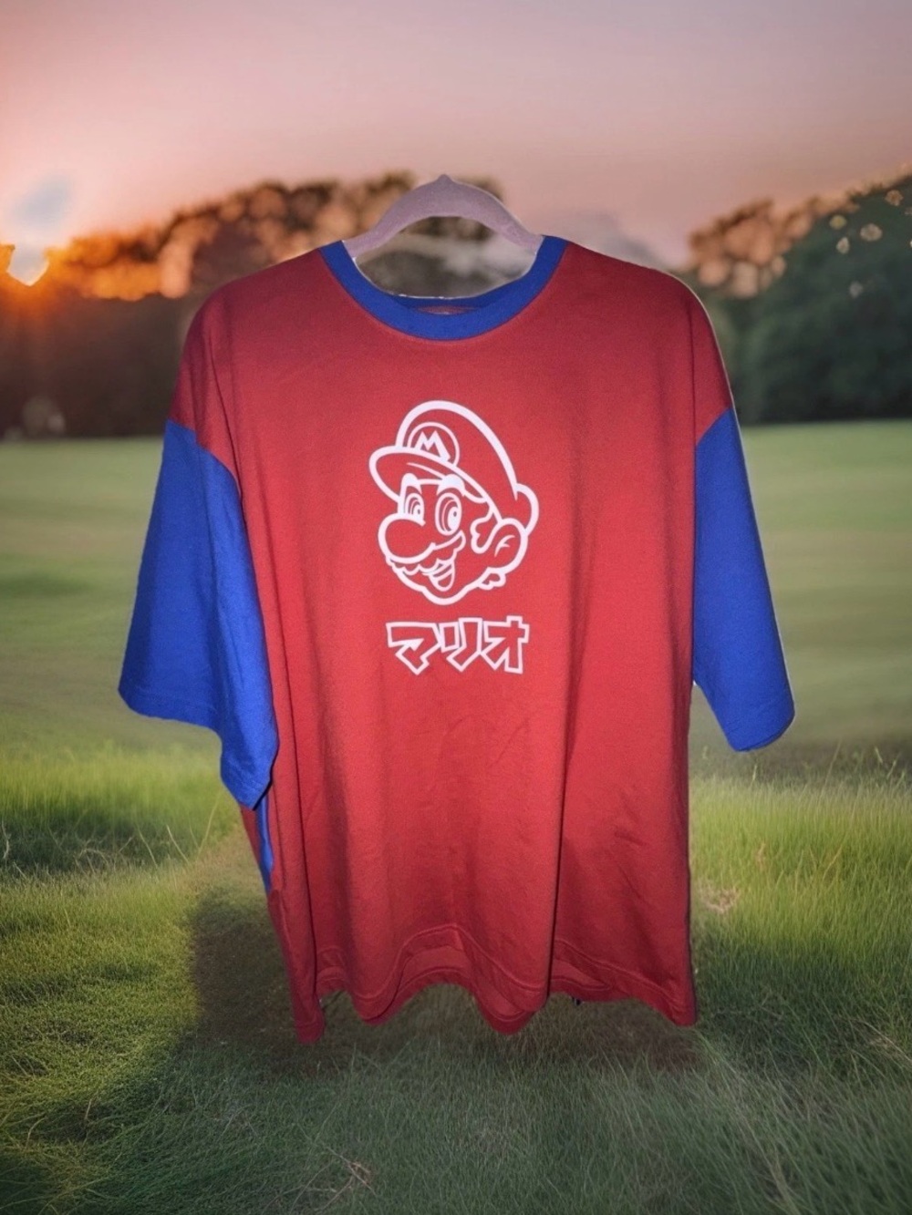 RARE!!! UNIVERSAL JAPAN MARIO GRAPHIC T-SHIRT JAPANESE TEXT